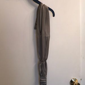 David’s bridal grey belt